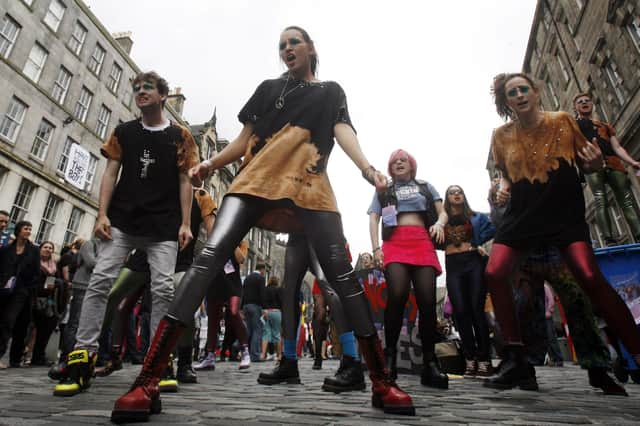 Giving crowds and performers more space could make Edinburgh Festival Fringe even better (Picture: Danny Lawson/PA)