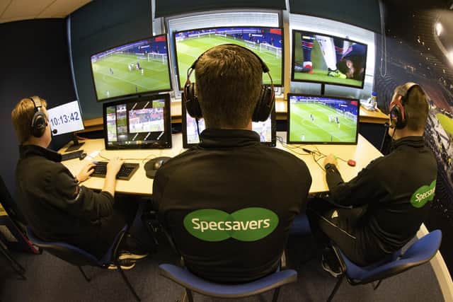 VAR will be introduced in Scottish football next season after SPFL clubs voted in favour of the move. (Photo by Alan Harvey / SNS Group)