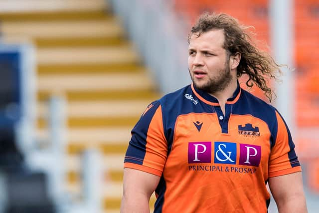 Pierre Schoeman played in the same school team as new Edinburgh prop Luan de Bruin. Picture: Ross Parker/SNS