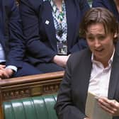 SNP's Mhairi Black during Prime Minister's Questions in the House of Commons.