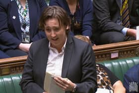 SNP's Mhairi Black during Prime Minister's Questions in the House of Commons.