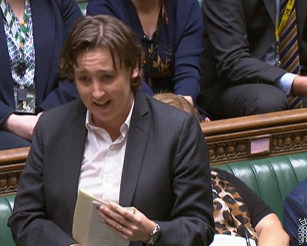 SNP's Mhairi Black during Prime Minister's Questions in the House of Commons.