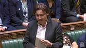 SNP's Mhairi Black during Prime Minister's Questions in the House of Commons.