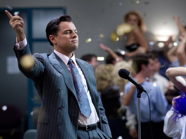 Playing the role of disgraced former stock broker Jordan Belfort, Leonardo DiCaprio absolutely nails the part in the Wolf of Wall Street, a film which dramatises the demise of Belfort and his Wall Street empire.