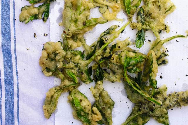 Tempura herbs