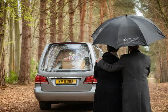 "You have no idea how much a hug helps people," says Tim on how the pandemic has impacted the way we grieve and process death without contact with friends and family