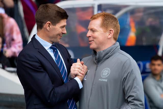 Steven Gerrard and Neil Lennon are battling it out for the services of Charlton Athletic youngster Alfie Doughty. Picture: SNS