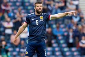 Grant Hanley played all three matches for Scotland at Euro 2020.