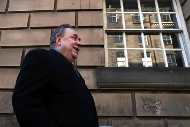Former Scottish first minister Alex Salmond. Picture: Andrew Milligan/PA Wire