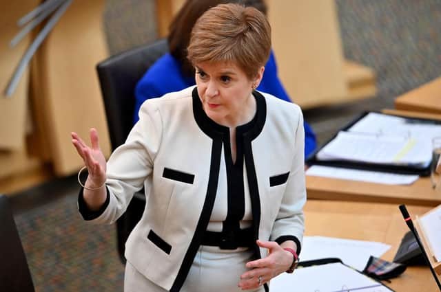 First Minister Nicola Sturgeon said the testing laboratory was "never designed to be a permanent provision." Picture: Jeff J Mitchell/Getty Images