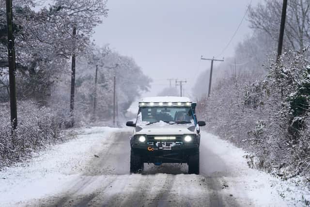 Scotland has been hit with some severe winter weather