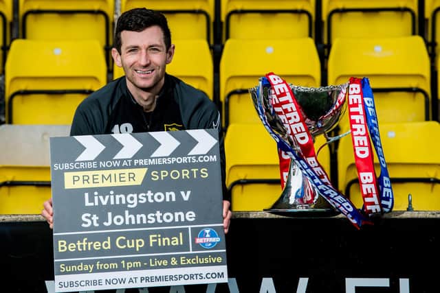 Livingston midfielder Jason Holt, a losing finalist with Hearts and Rangers (Photo by Ross Parker / SNS Group)