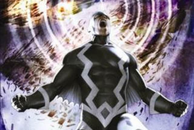 Black Bolt can use a hypersonic scream as one of his powers. Photo: Marvel.