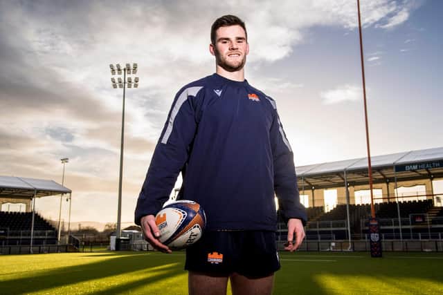 Matt Currie signed a new contract with Edinburgh this week.  (Photo by Ross Parker / SNS Group)