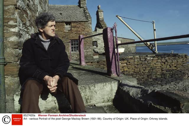 Portrait of the poet George Mackay Brown (Picture: Werner Forman Archive/Shutterstock)