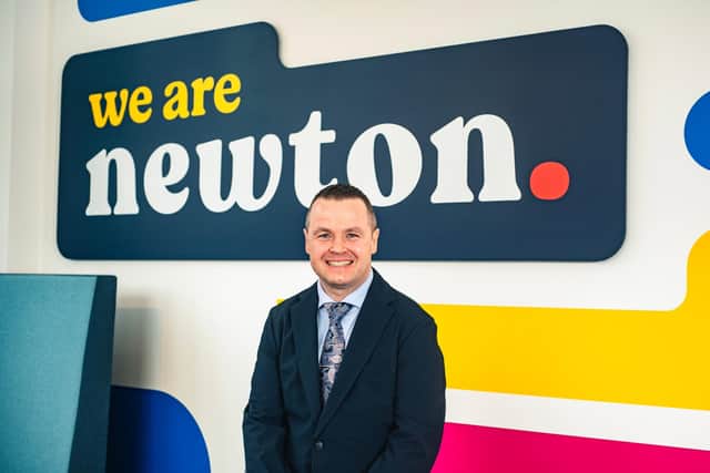Vincent Goldie is chief executive of Glasgow-headquartered Newton Property Management, which operates across Scotland.