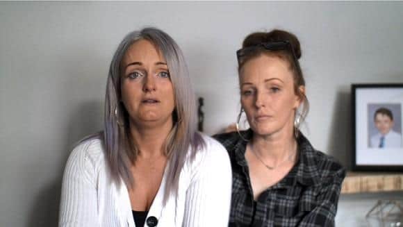 Safety plea: Jayne and Claire Drennan