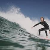 Tiree-based surfer Ben Larg in Ride the Wave