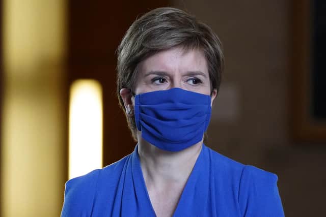 First Minister of Scotland Nicola Sturgeon. Picture: PA