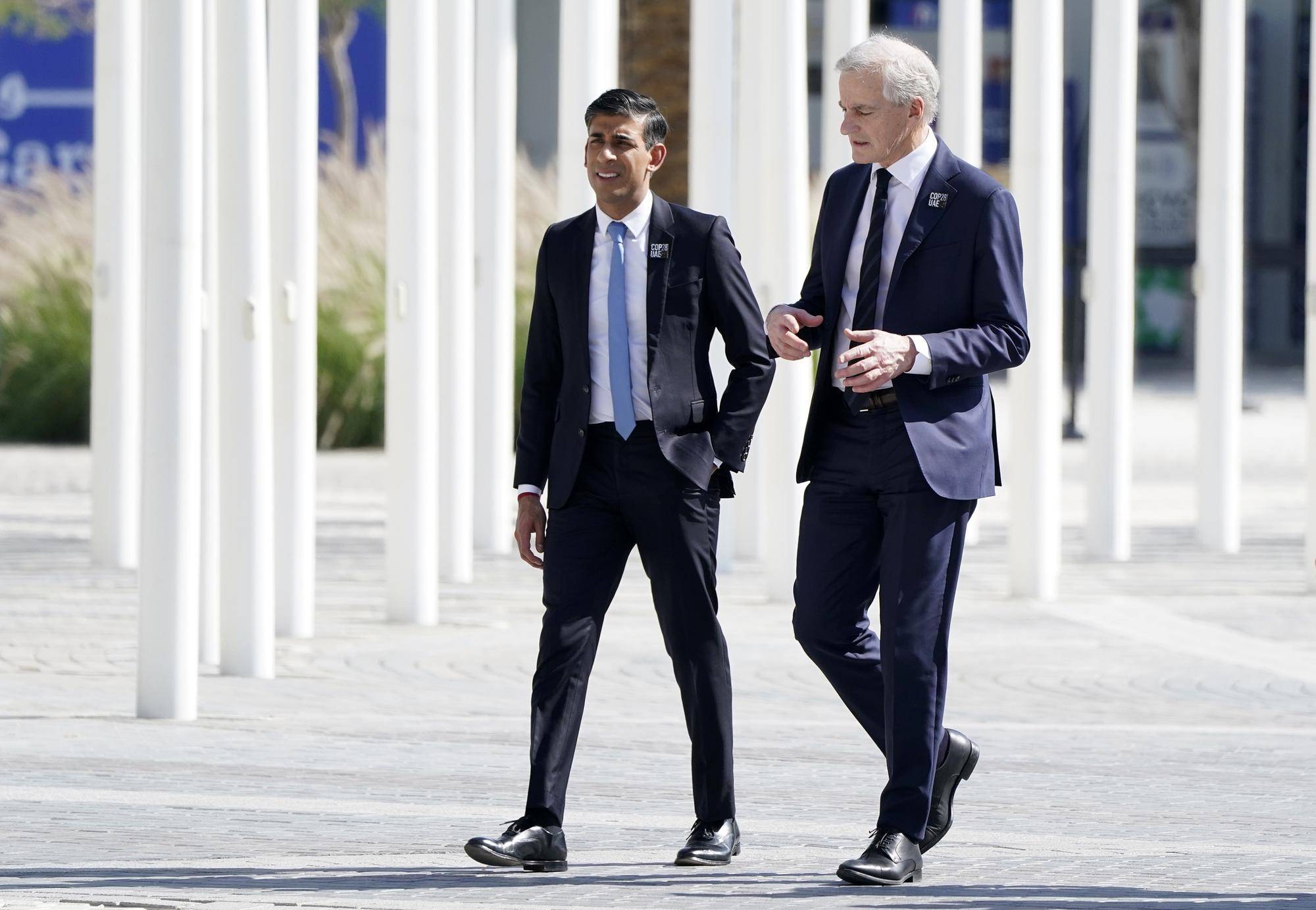 Prime Minister Rishi Sunak is attending the World Climate Action Summit in Dubai.