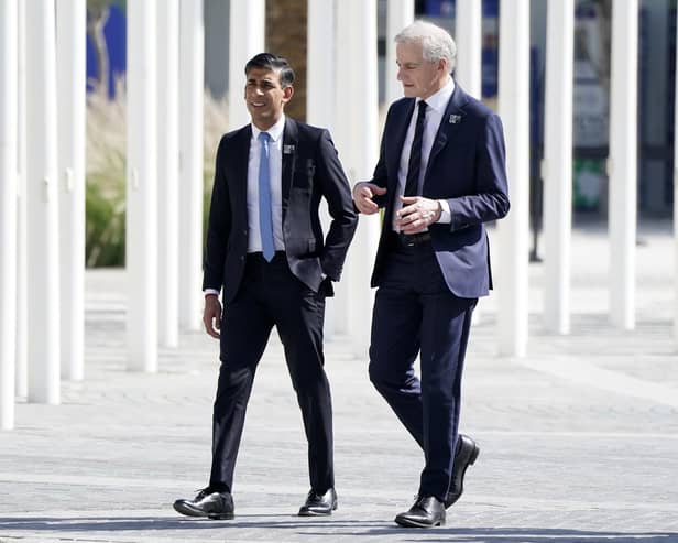 Prime Minister Rishi Sunak is attending the World Climate Action Summit in Dubai.