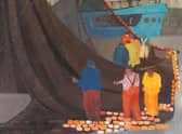 Detail from The Big Net by Donald Smith PIC: The Robert and Janice Fraser Collection