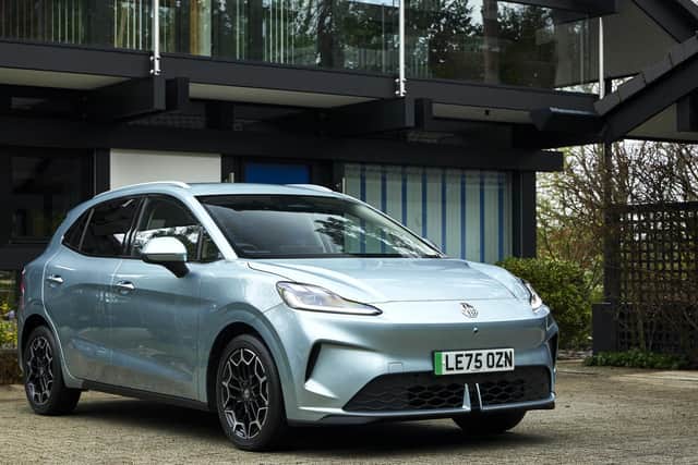 The Premium Long Range model, which sits at the top of the Urban range is well-specced with synthetic-leather steering wheel, electric front seats and ambient lighting (Picture: James Arbuckle)