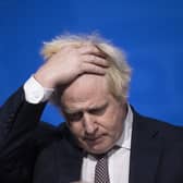 Boris Johnson has been accused of ‘culture of disregard’ for Covid rules as quiz photo emerges. (Photo by Jeff Gilbert - Pool/Getty Images)