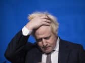 Boris Johnson has been accused of ‘culture of disregard’ for Covid rules as quiz photo emerges. (Photo by Jeff Gilbert - Pool/Getty Images)