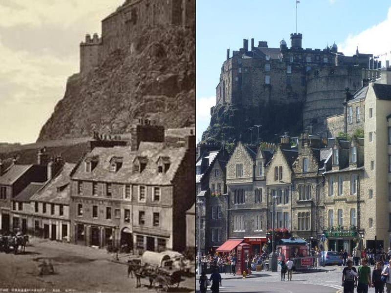 Nowadays the Grassmarket boasts an exquisite selection of pubs and shops, but back in the day it was a busy market place for livestock and - unfortunately - an infamous site for public executions.