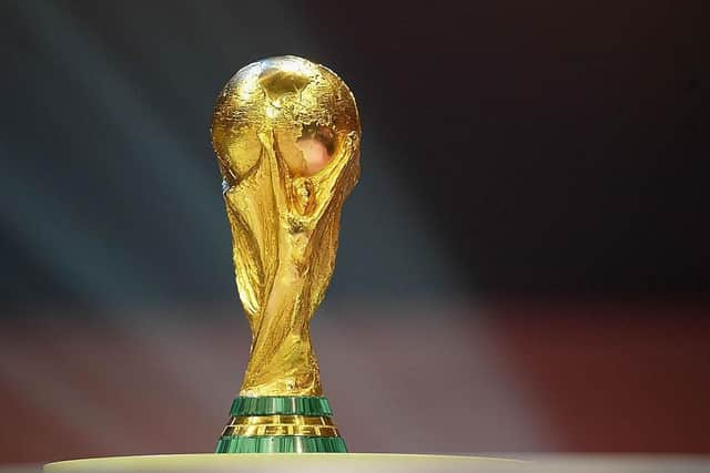 The World Cup Trophy.