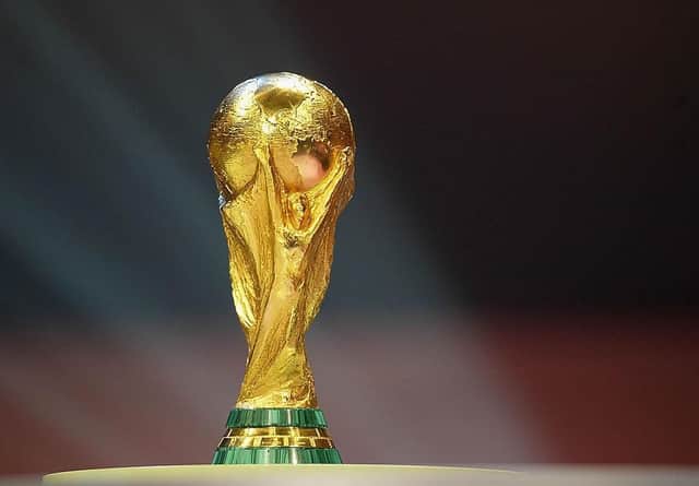 The World Cup Trophy.