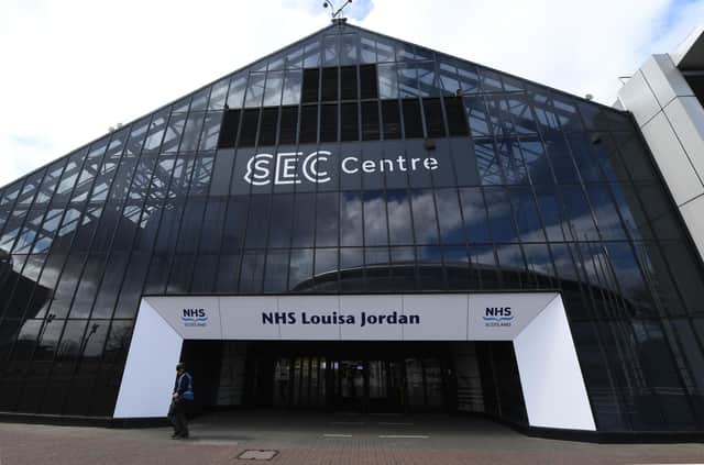 The NHS Louisa Jordan is now receiving non-Covid patients.