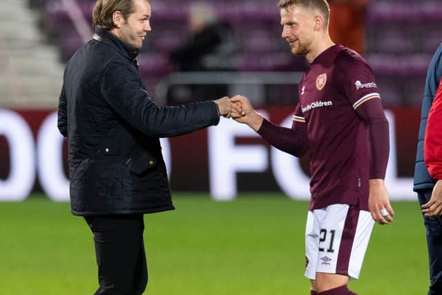 Robbie Neilson is delighted to keep Stephen Kingsley at Hearts.