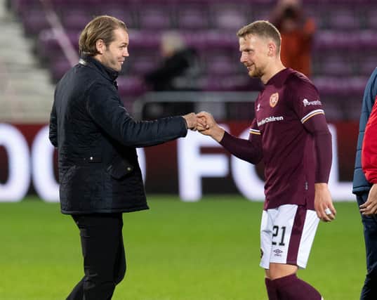 Robbie Neilson is delighted to keep Stephen Kingsley at Hearts.