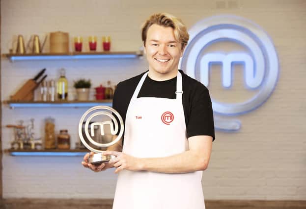 Tom Rhodes, this year's MasterChef champion, who has said he plans to "seize this opportunity" presented to him by the competition.