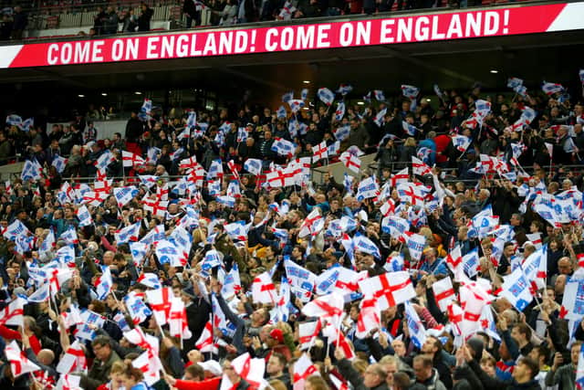 With England two games away from glory, questions are being asked once more of where Scottish loyalties should lie (Picture: Steven Paston/PA Wire)