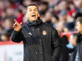 Aberdeen manager Stephen Glass.