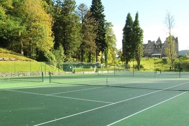 Atholl Palace tennis courts