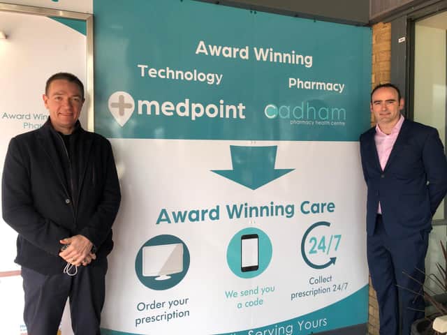 MedPoint co-founders Kevin Murphy (left) and Mark Hedley. Picture: contributed.