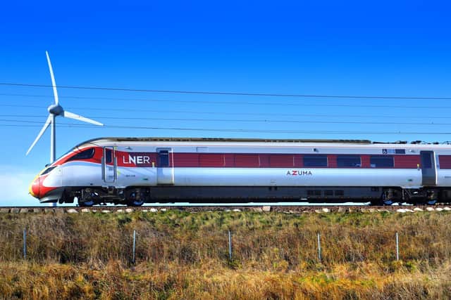 LNER plans to use its faster journeys to capitalise on increased awareness of the need to cut emissions by flying less. (Photo by LNER)