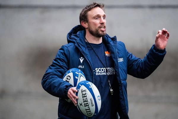 Mike Blair on the training field, where he is happiest. (Photo by Ross Parker / SNS Group)