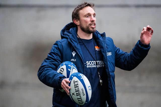 Mike Blair on the training field, where he is happiest. (Photo by Ross Parker / SNS Group)