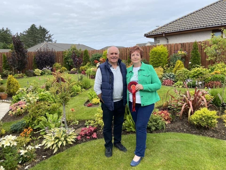Green-fingered residents of Peterhead were rewarded for their efforts during Scottish Week.