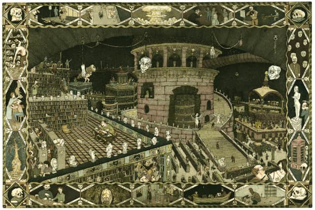 Library of the Blind by Robert Powell PIC: Courtesy of FAS Edinburgh