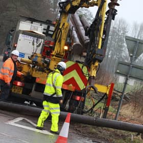 Engineers worked around the clock in atrocious weather conditions to repair storm damage in North East Scotland earlier this year.