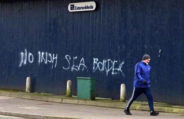 Loyalists have shown fierce opposition to the Northern Ireland Protocol (Getty Images)