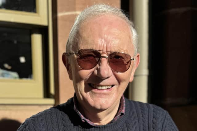 Denis Munro wanted his new book to benefit the Perthshire Abandoned Dogs Society