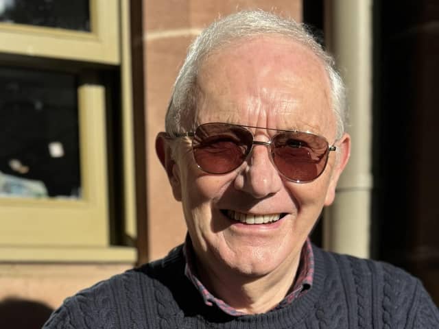 Denis Munro wanted his new book to benefit the Perthshire Abandoned Dogs Society
