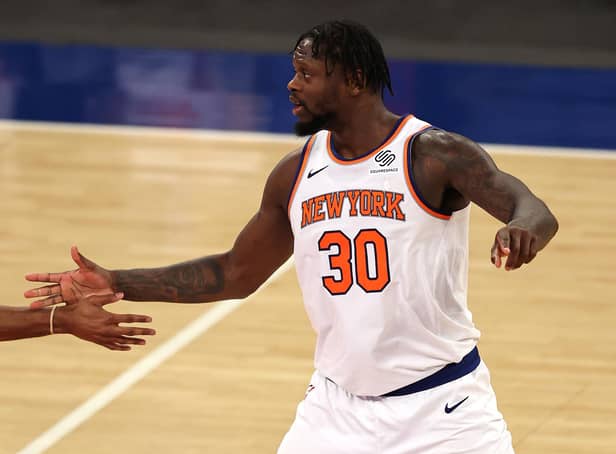 Julius Randle has become a real leader for the New York Knicks. Picture: Getty Images